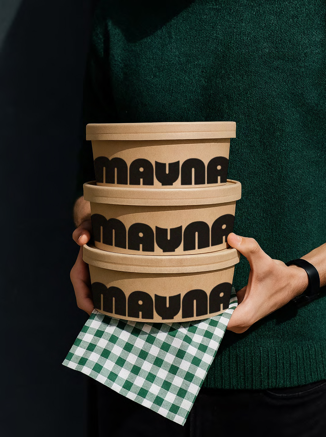 Botellas de kombucha orgánica en diferentes sabores